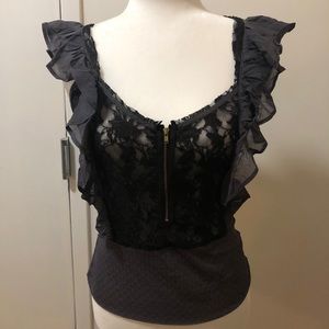 Free People Lace Top